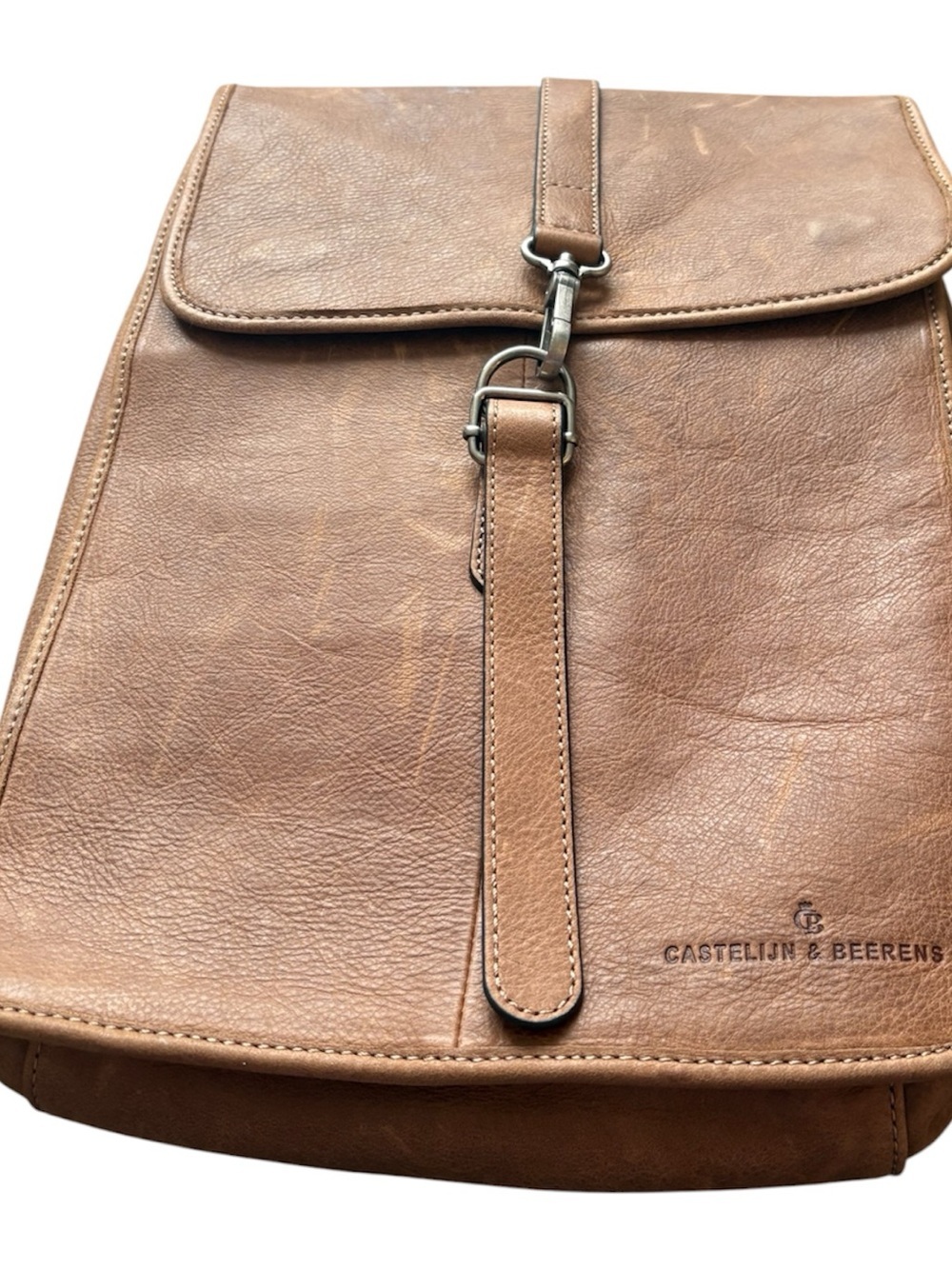 Castelinjn & Beevens  Carisma Rucksack / laptop  beige brown backpack